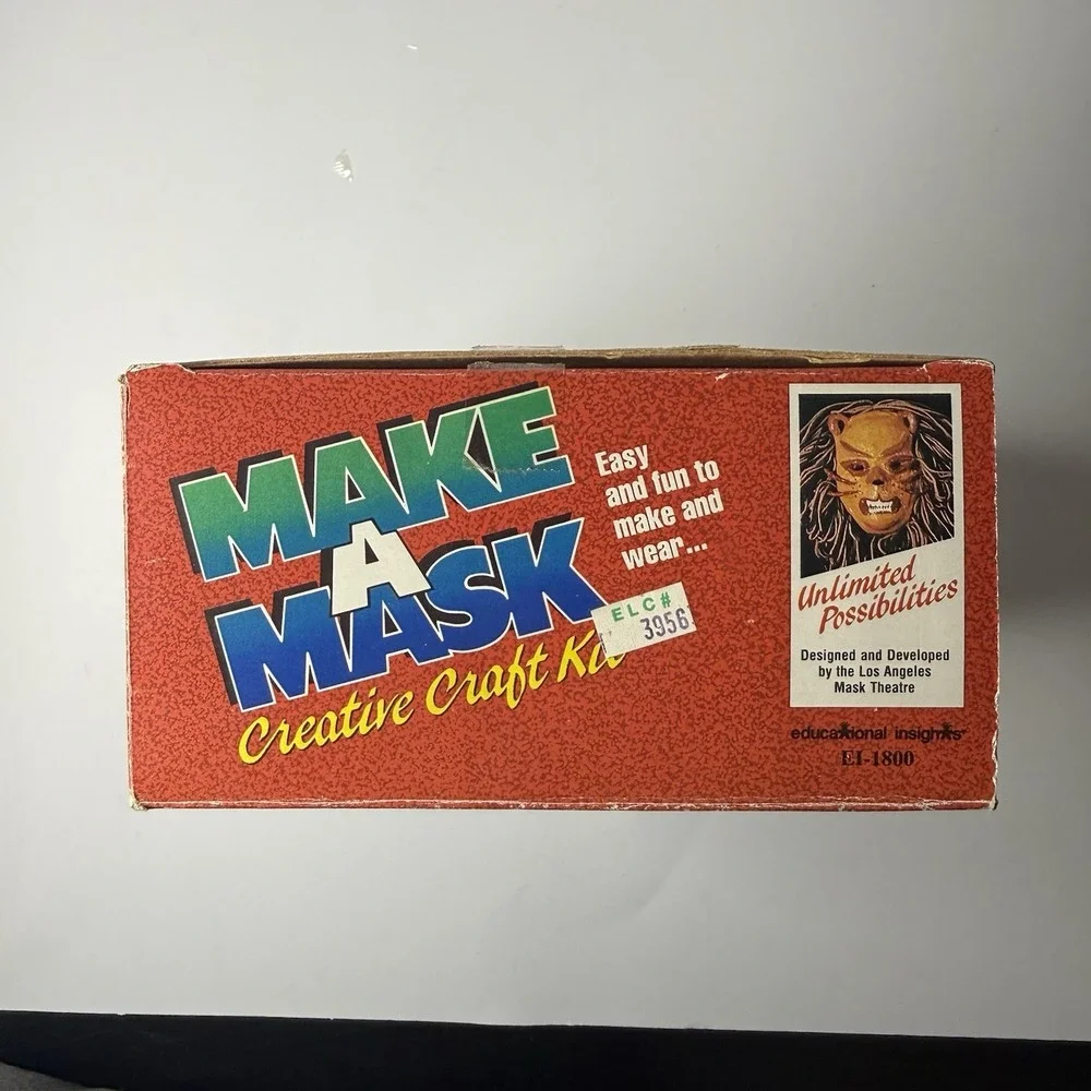 1979 Make a Mask Creative Craft Kit VINTAGE Halloween